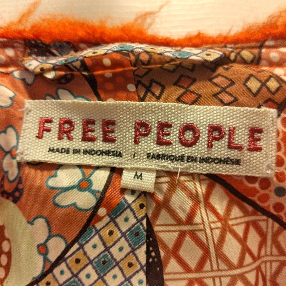 Free People Vibrant Patterned Jacket - image 3